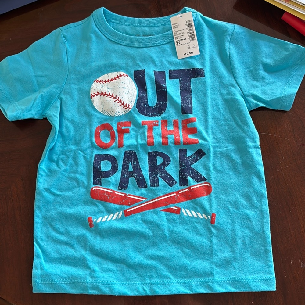 NWT Children’s Place Baseball Short Sleeve Tshirt